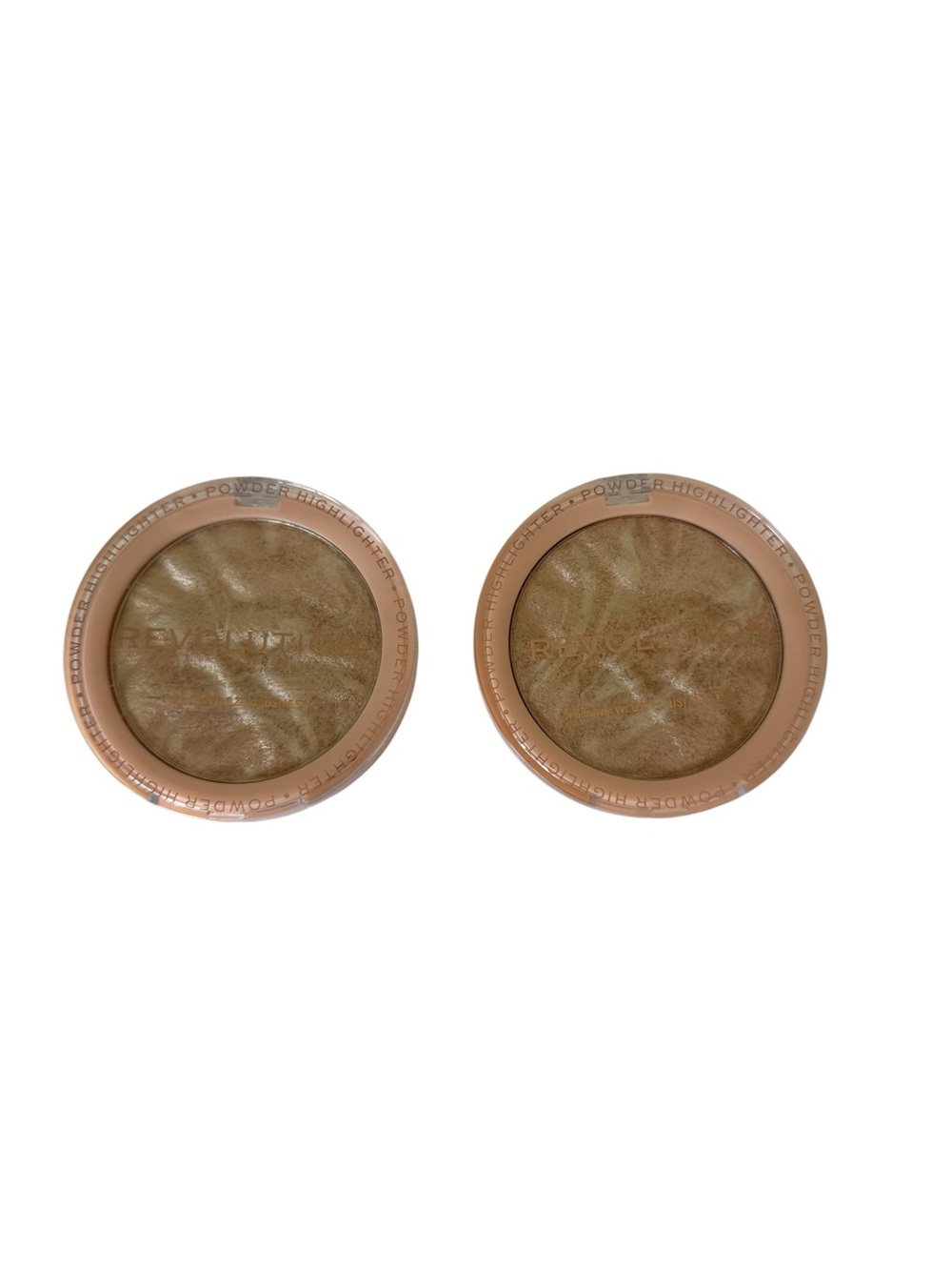 Makeup Revolution Powder Highlighter Reloaded - Raise the Bar x2